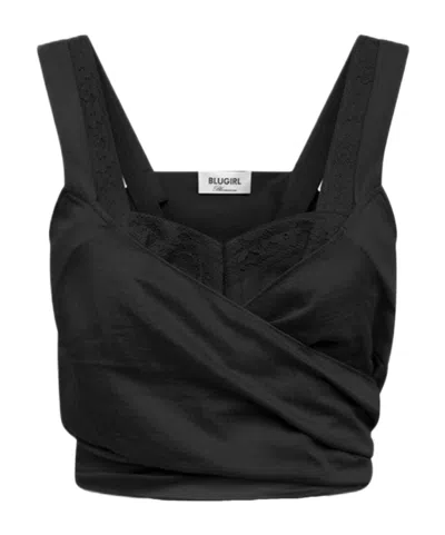 Blugirl Sleeveless Top In Black