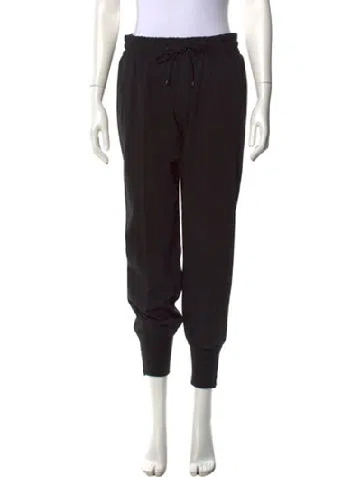 Pre-owned Blugirl Straight Leg Pants In Black
