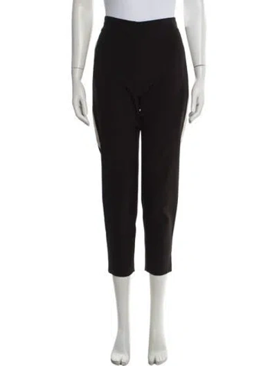 Pre-owned Blugirl Straight Leg Pants In Black