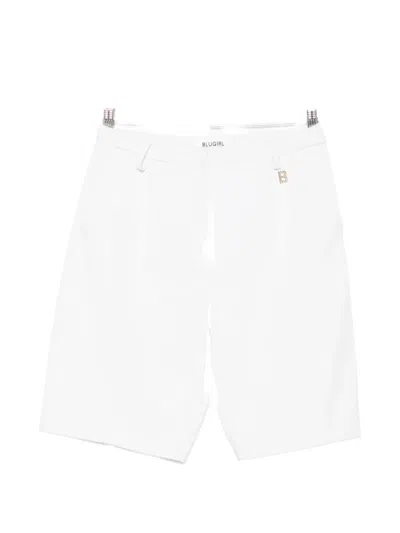 Blugirl Tailored Shorts In White