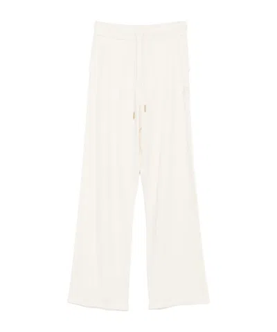 Blugirl Tie-dye Knit Slacks In White