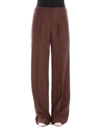 Blugirl Trousers In Brown