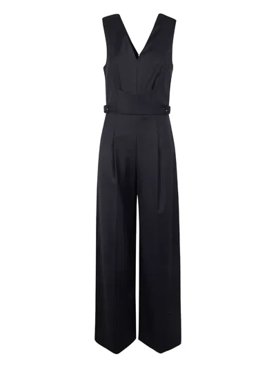 Blugirl Fresh Wool Jumpsuits Dress In Black