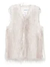 Blugirl V-neck Gilet In Purple