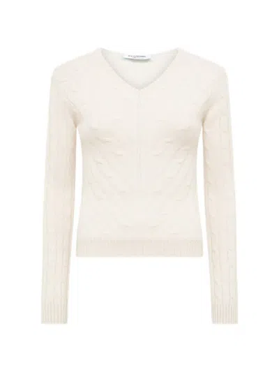 Blugirl V-neck Sweater In Multi