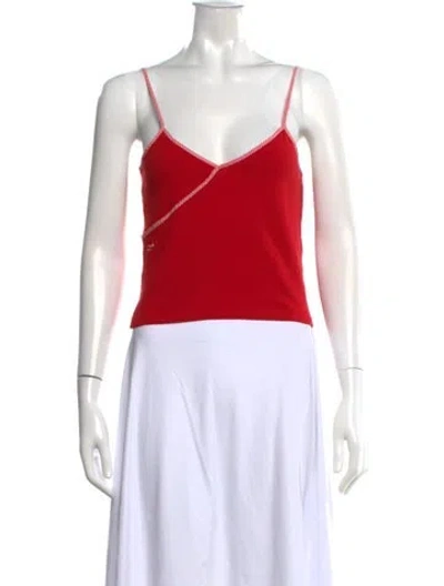 Pre-owned Blugirl Vintage 2000's Top In Red