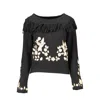 Blugirl Black Wool Sweater In Black