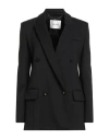 Blugirl Woman Blazer Black Size 8 Polyamide, Viscose, Elastane