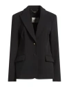 Blugirl Woman Blazer Black Size 8 Polyester, Elastane