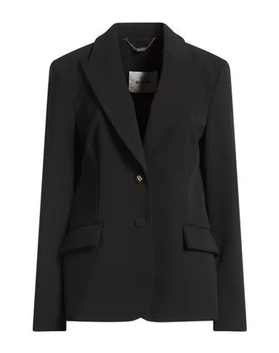 Blugirl Woman Blazer Black Size 8 Polyester, Elastane
