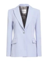 Blugirl Woman Blazer Lilac Size 8 Polyester, Elastane In Purple