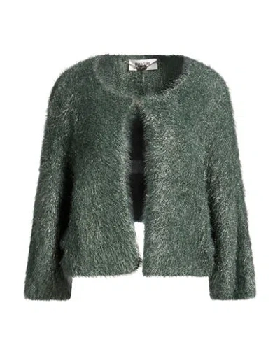 Blugirl Woman Cardigan Sage Green Size Xs Polyamide, Acrylic, Polyester, Viscose, Wool
