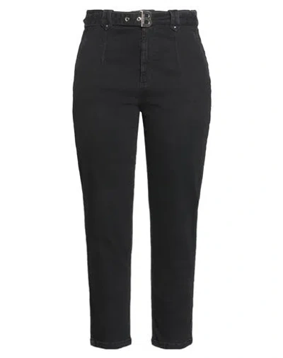 Blugirl Woman Jeans Black Size 26 Cotton, Elastane