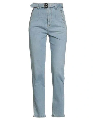 Blugirl Woman Jeans Blue Size 24 Cotton, Elastane