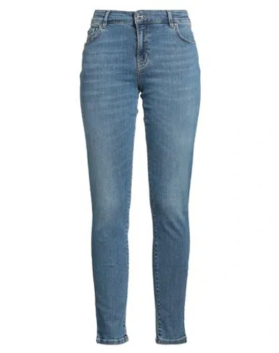 Blugirl Woman Jeans Blue Size 29 Cotton, Elastane