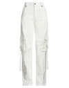Blugirl Woman Jeans Off White Size 30 Cotton In White