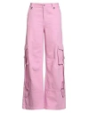 Blugirl Woman Jeans Pink Size 29 Cotton In Pink