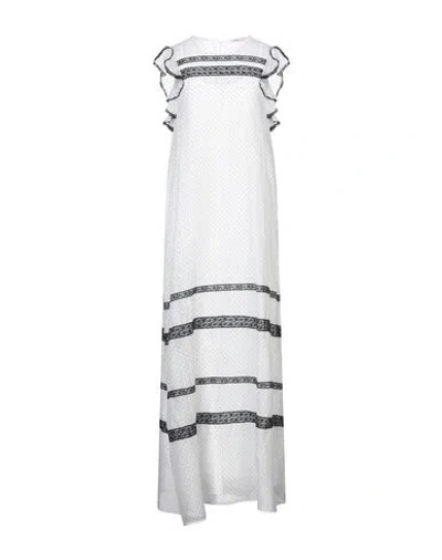 Blugirl Long Dresses In White