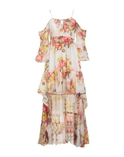 Blugirl Woman Maxi Dress White Size 8 Cotton