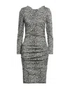 Blugirl Midi Dresses In Black