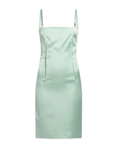 Blugirl Woman Midi Dress Light Green Size 2 Polyester, Elastane