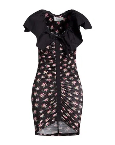 Blugirl Woman Mini Dress Black Size 6 Polyester, Elastane