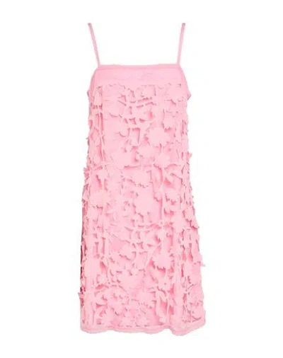 Blugirl Woman Mini Dress Pink Size 6 Polyester, Polyamide