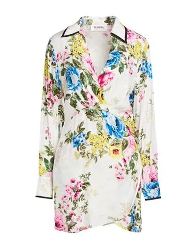 Blugirl Woman Mini Dress White Size 4 Viscose