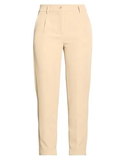 Blugirl Woman Pants Beige Size 4 Polyester, Elastane