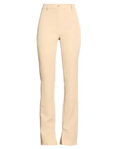 Blugirl Woman Pants Beige Size 4 Polyester, Elastane