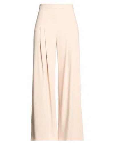 Blugirl Woman Pants Beige Size 8 Polyester, Viscose, Elastane In Nude
