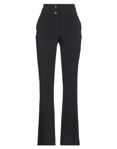 Blugirl Woman Pants Black Size 10 Polyester, Elastane