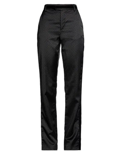 Blugirl Woman Pants Black Size 4 Polyester, Elastane