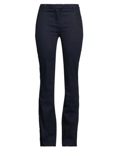 Blugirl Woman Pants Blue Size 26 Cotton, Elastane