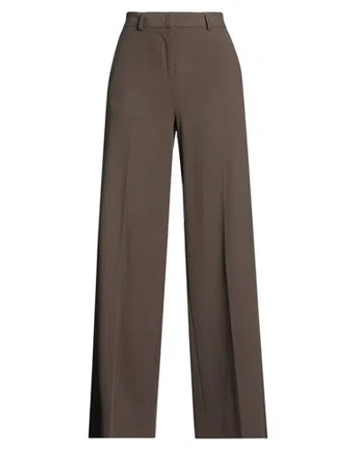 Blugirl Woman Pants Brown Size 8 Polyester, Viscose, Elastane