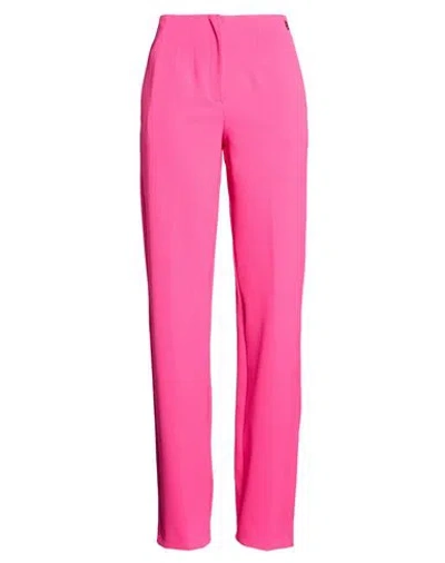 Blugirl Woman Pants Fuchsia Size 6 Polyester, Elastane In Pink