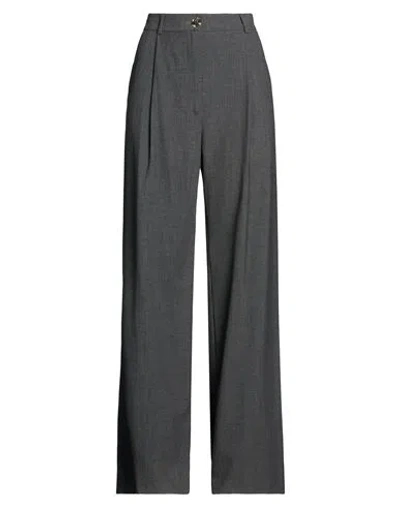 Blugirl Woman Pants Grey Size 4 Polyester, Viscose, Elastane In Gray