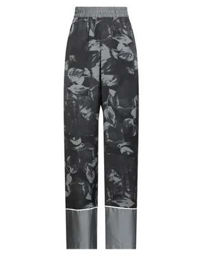 Blugirl Woman Pants Lead Size 6 Polyester, Elastane In Black