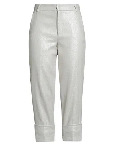 Blugirl Woman Pants Light Grey Size 6 Recycled Wool, Polyamide, Viscose, Polyester In Gray