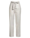 Blugirl Woman Pants Light Grey Size 6 Recycled Wool, Polyamide, Viscose, Polyester In Gray