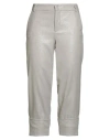 Blugirl Woman Pants Light Grey Size 6 Recycled Wool, Polyamide, Viscose, Polyester In Gray