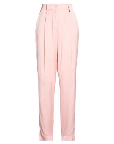 Blugirl Woman Pants Pink Size 6 Polyester