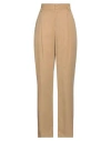 Blugirl Woman Pants Sand Size 10 Viscose, Linen In Beige