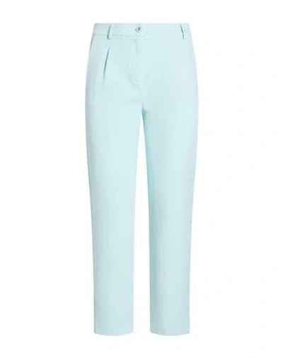 Blugirl Woman Pants Sky Blue Size 4 Polyester, Elastane