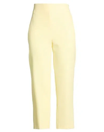 Blugirl Woman Pants Yellow Size 12 Polyester, Elastane