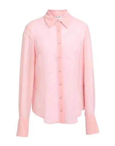 Blugirl Woman Shirt Pink Size 6 Polyester