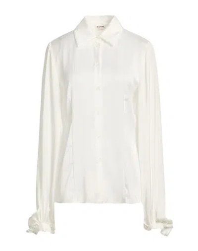 Blugirl Woman Shirt White Size 8 Polyester