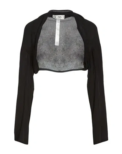 Blugirl Woman Shrug Black Size 6 Viscose
