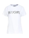 Blugirl Woman T-shirt White Size L Cotton, Elastane In White