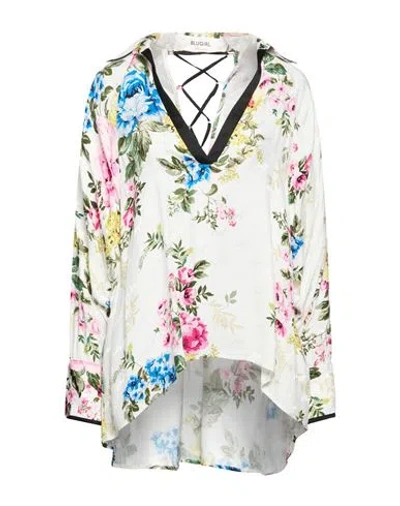 Blugirl Woman Top White Size 4 Viscose